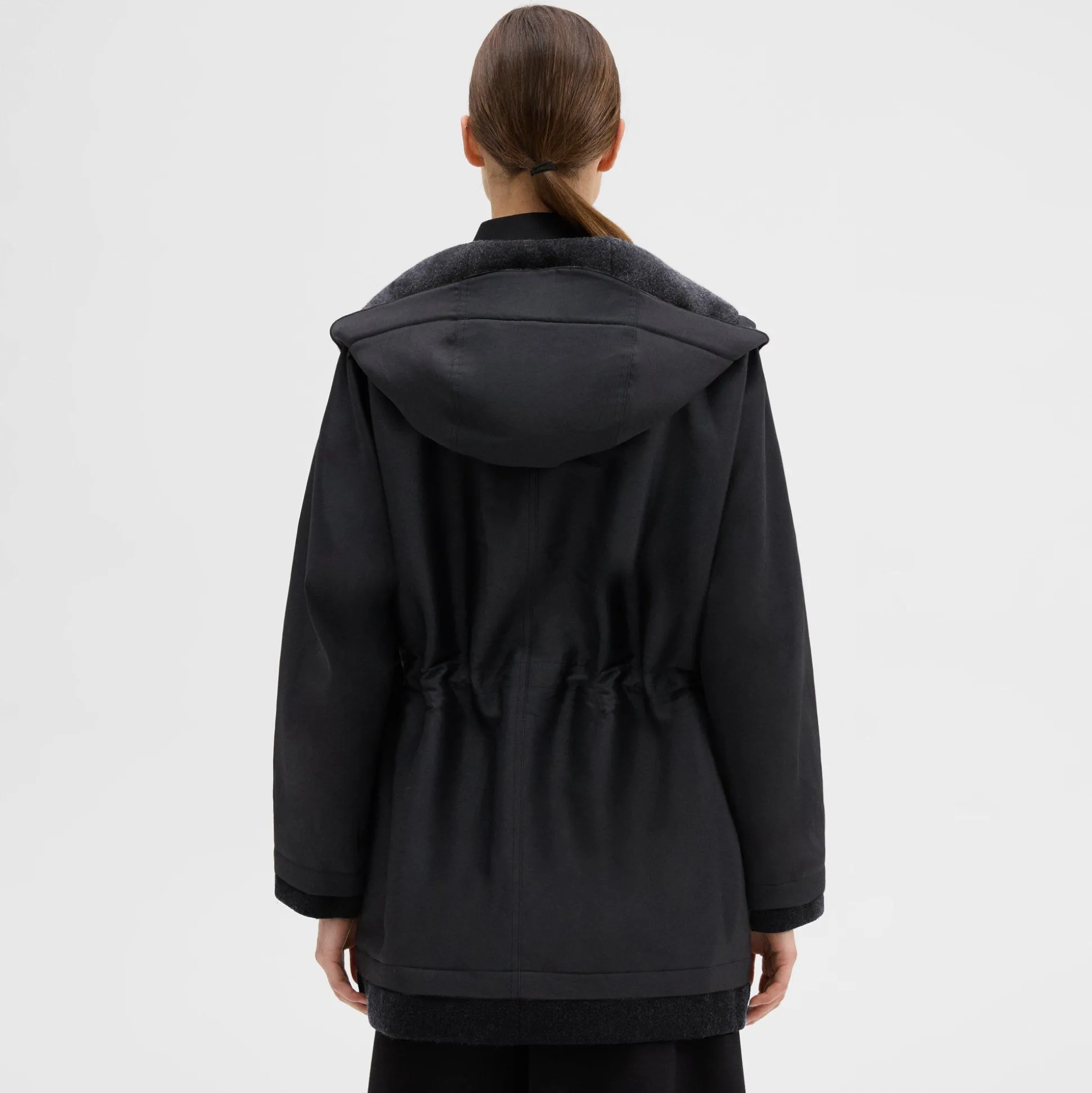 Theory Oversized Parka-Women Outerwear