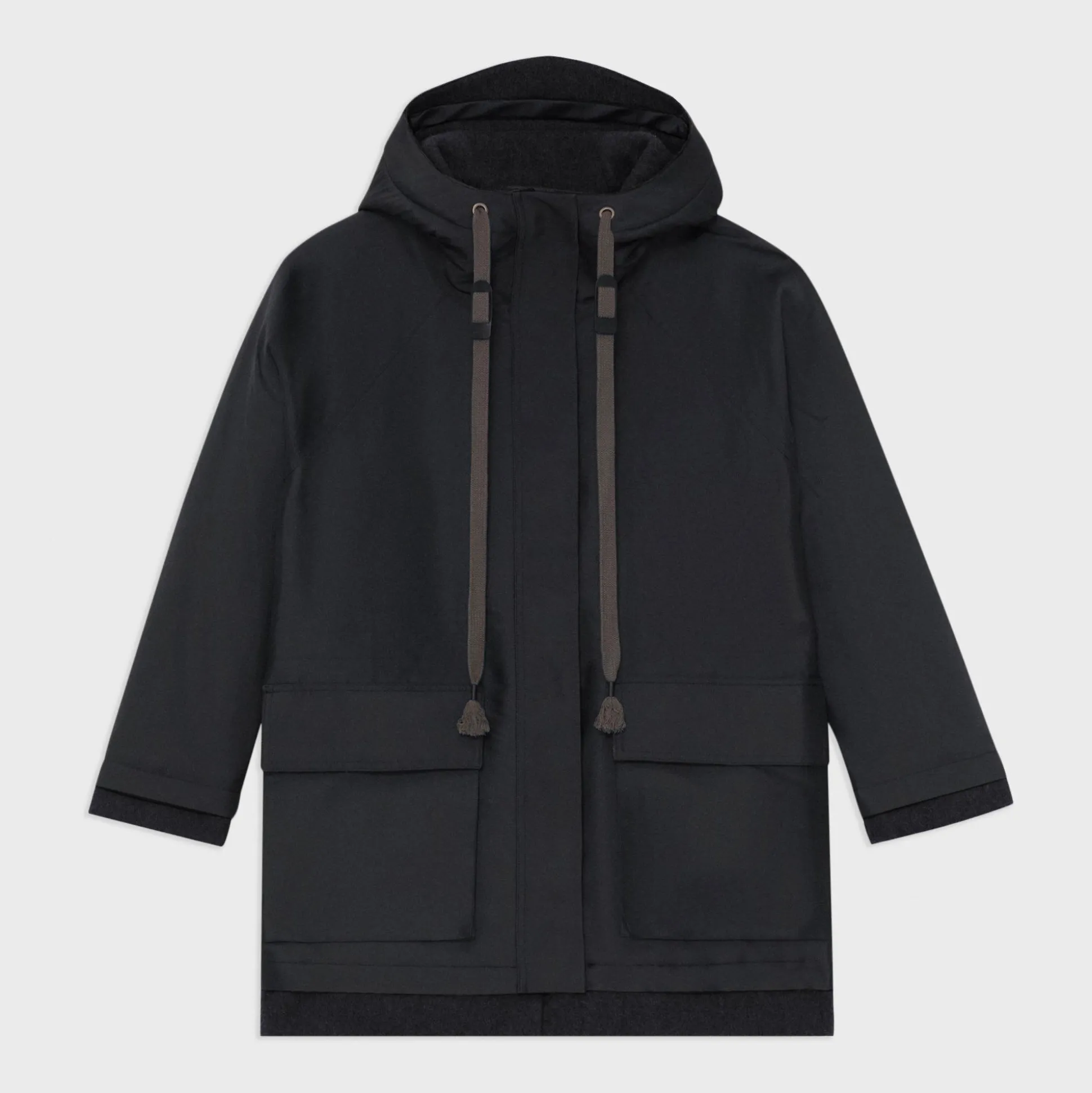 Theory Oversized Parka-Women Outerwear