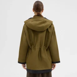 Theory Oversized Parka-Women Outerwear