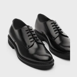 Theory Oxford Shoe In Leather-Women Shoes