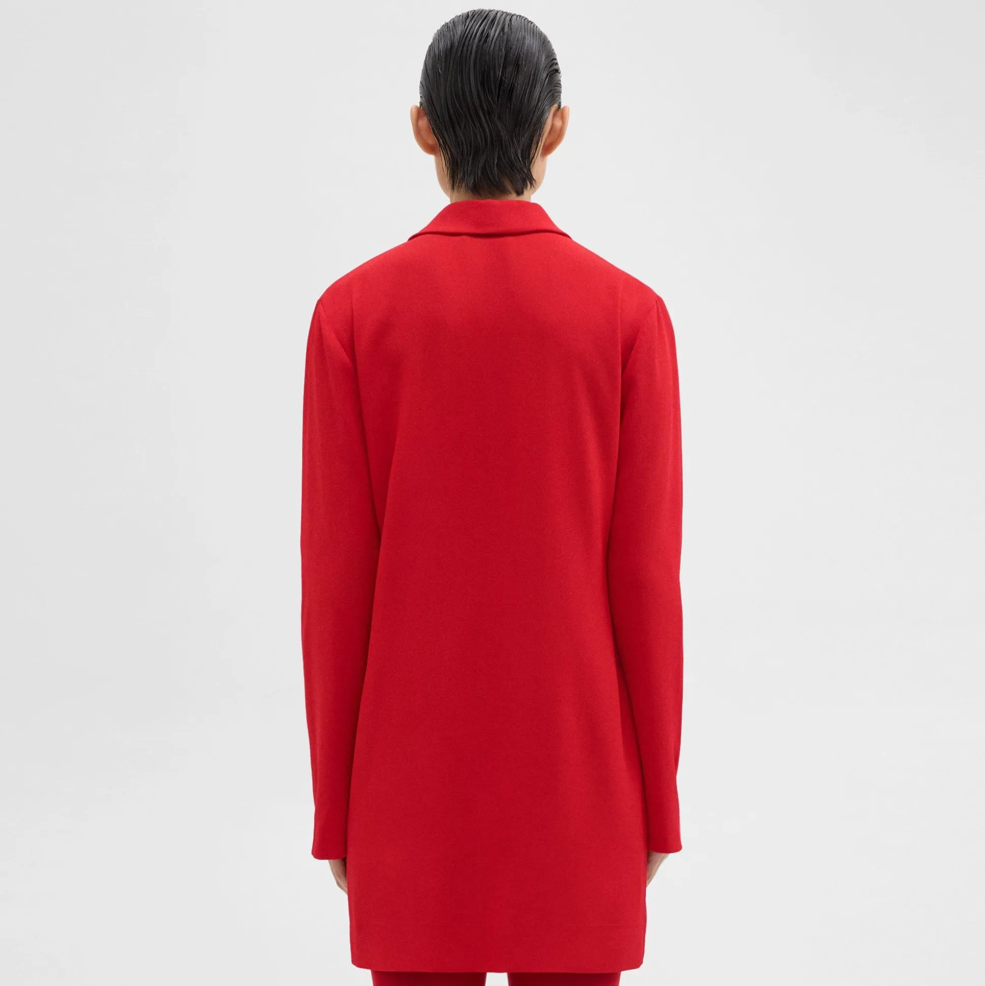 Theory Polo Mini Dress In Crepe-Women Dresses