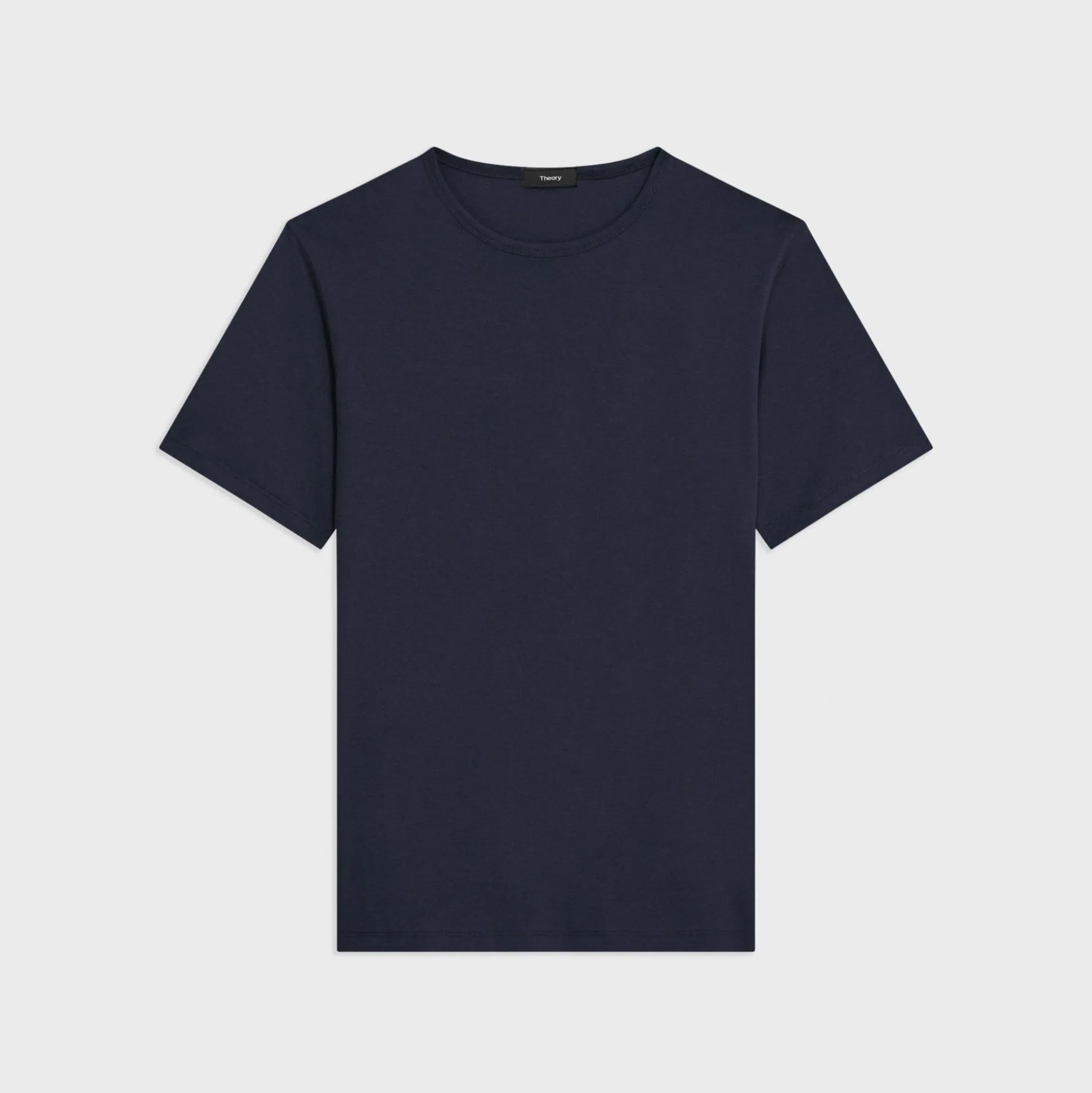 Theory Precise Tee In Luxe Cotton Jersey-Men T-shirts + Polos