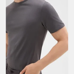 Theory Precise Tee In Luxe Cotton Jersey-Men T-shirts + Polos