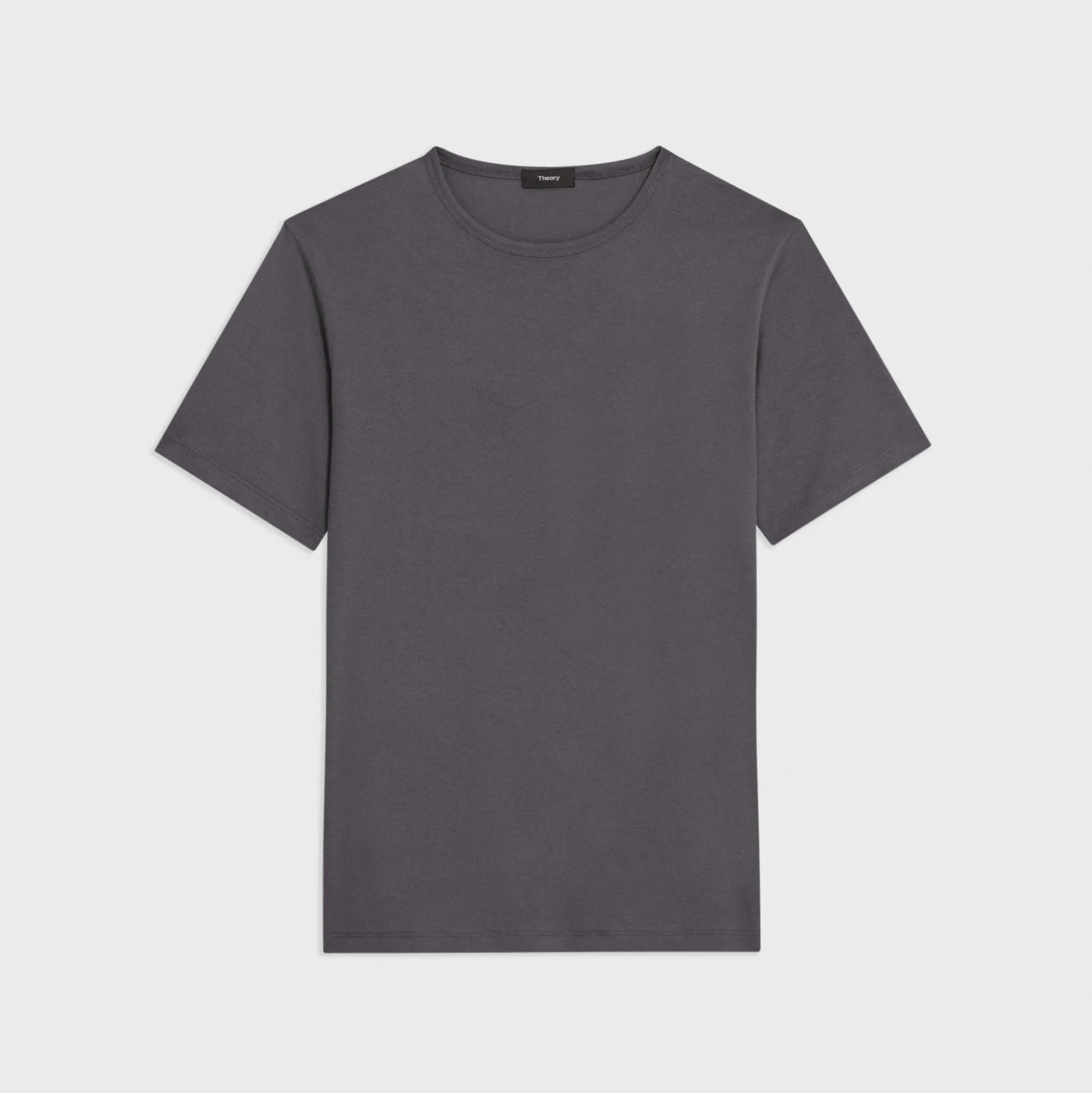 Theory Precise Tee In Luxe Cotton Jersey-Men T-shirts + Polos