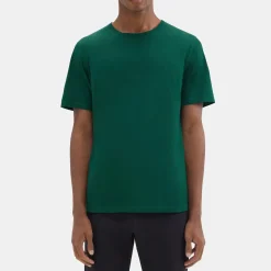 Theory Precise Tee In Luxe Cotton Jersey-Men T-shirts + Polos
