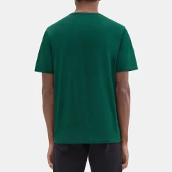 Theory Precise Tee In Luxe Cotton Jersey-Men T-shirts + Polos