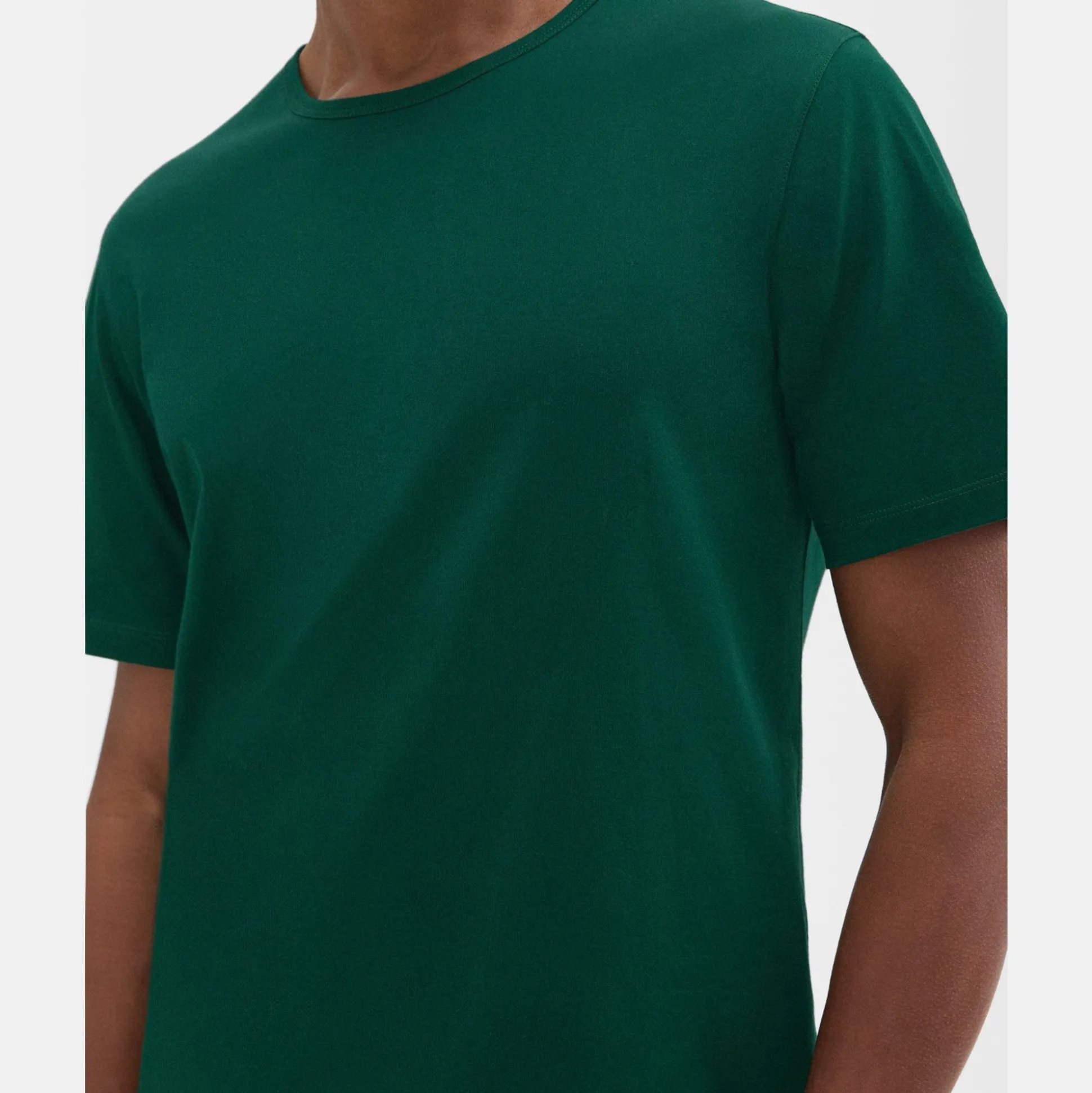 Theory Precise Tee In Luxe Cotton Jersey-Men T-shirts + Polos