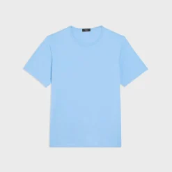 Theory Precise Tee In Luxe Cotton Jersey-Men T-shirts + Polos