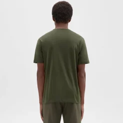 Theory Precise Tee In Luxe Cotton Jersey-Men T-shirts + Polos