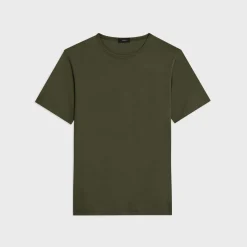 Theory Precise Tee In Luxe Cotton Jersey-Men T-shirts + Polos