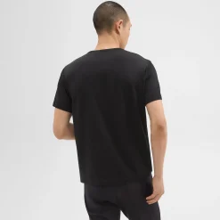 Theory Precise Tee In Luxe Cotton Jersey-Men T-shirts + Polos