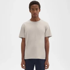 Theory Precise Tee In Luxe Cotton Jersey-Men T-shirts + Polos