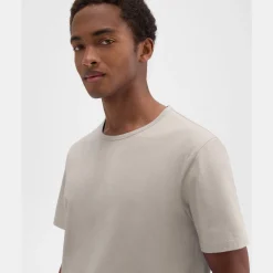 Theory Precise Tee In Luxe Cotton Jersey-Men T-shirts + Polos