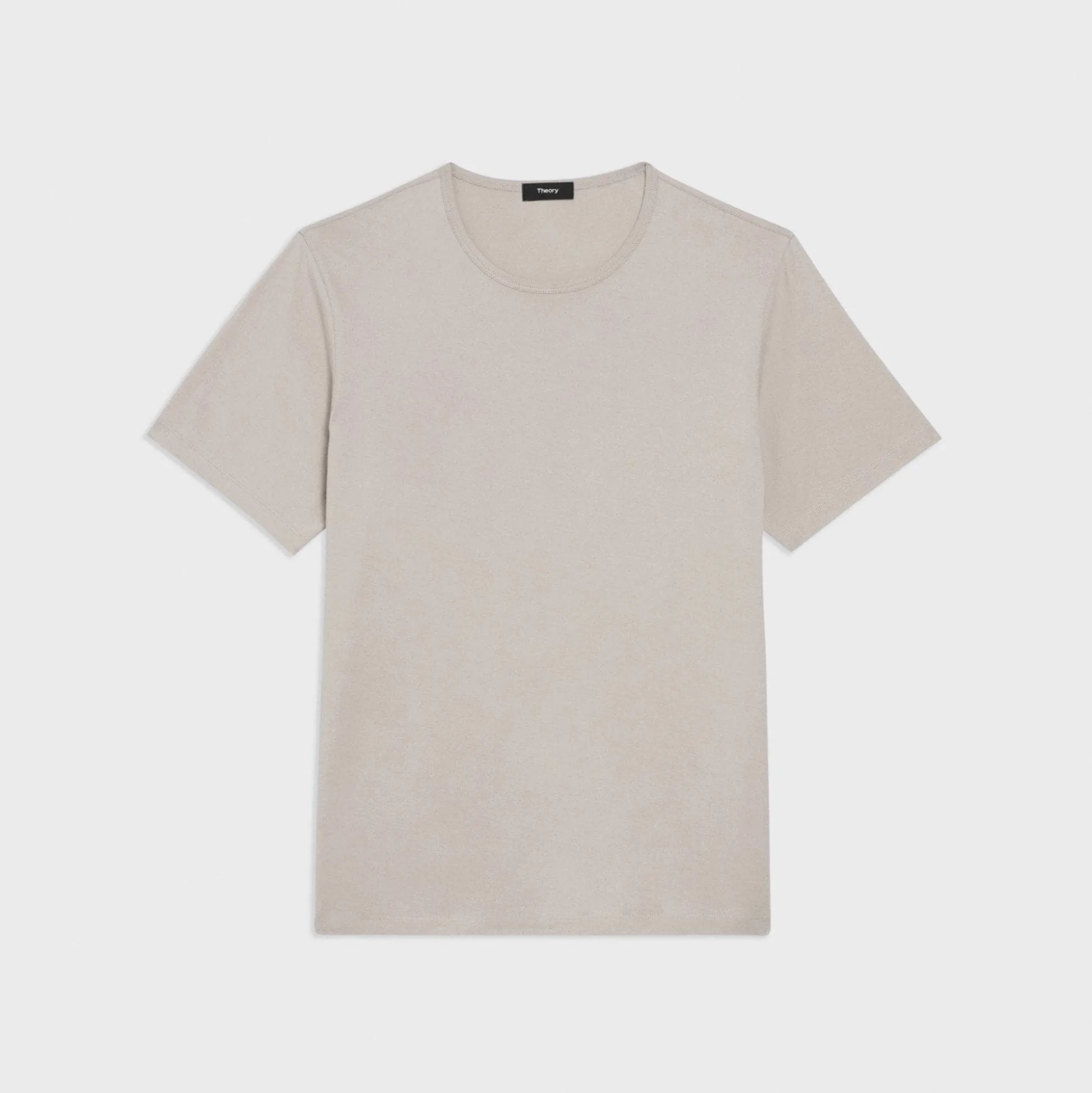 Theory Precise Tee In Luxe Cotton Jersey-Men T-shirts + Polos