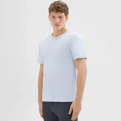 Theory Precise Tee In Luxe Cotton Jersey-Men T-shirts + Polos