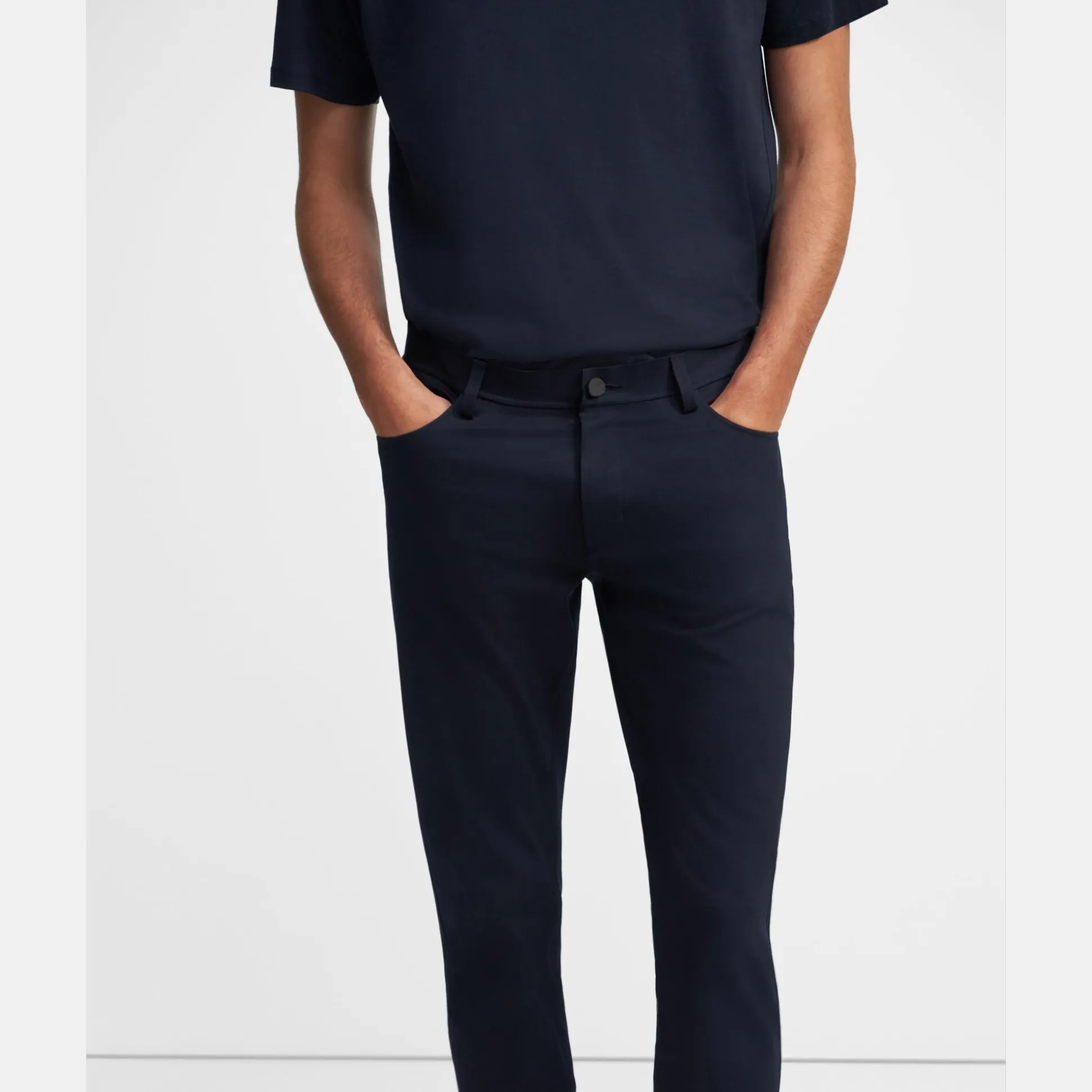 Theory Raffi 5-Pocket Pant In Compact Ponte-Men Pants