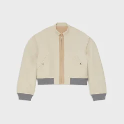 Theory Recycled Poly Reversible Bomber Jacket-Women Outerwear