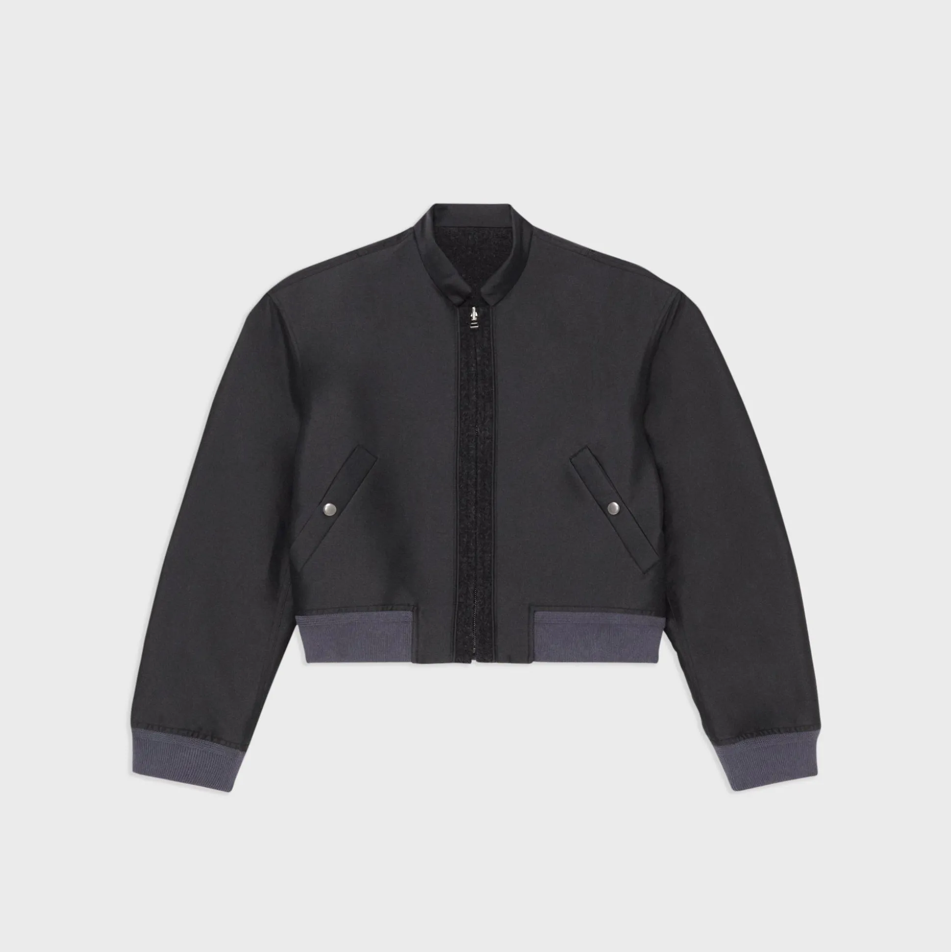 Theory Recycled Poly Reversible Bomber Jacket-Women Outerwear