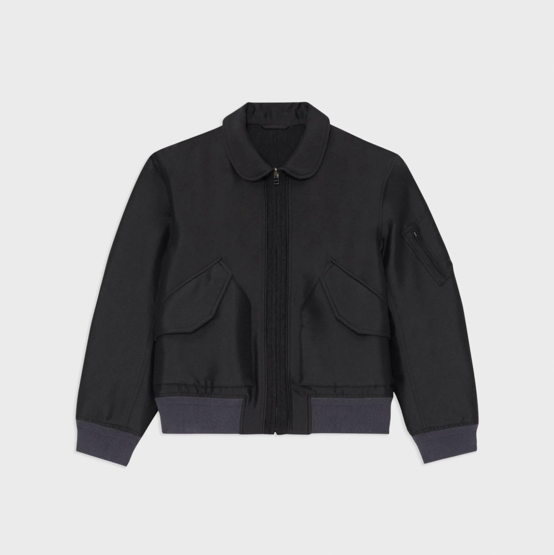 Theory Recycled Poly Reversible Bomber Jacket-Men Outerwear