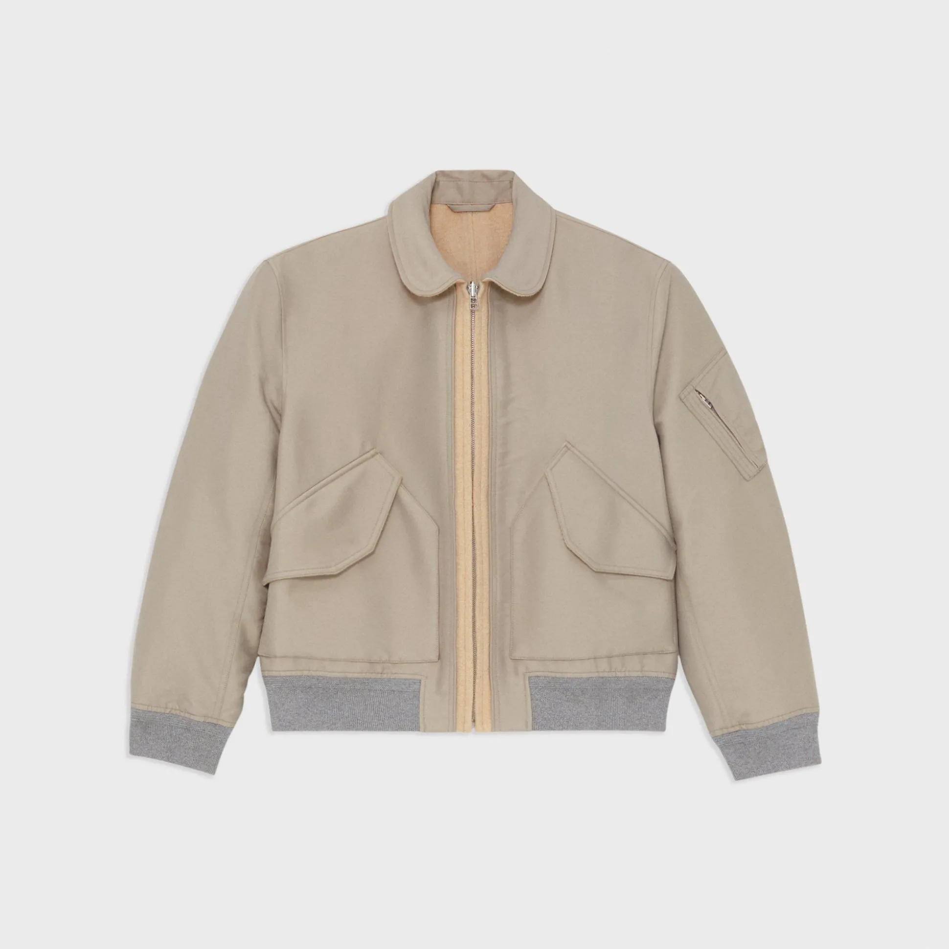 Theory Recycled Poly Reversible Bomber Jacket-Men Outerwear