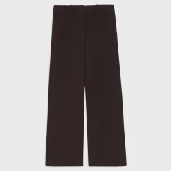 Theory Relaxed Straight Pant In Admiral Crepe-Women Pants