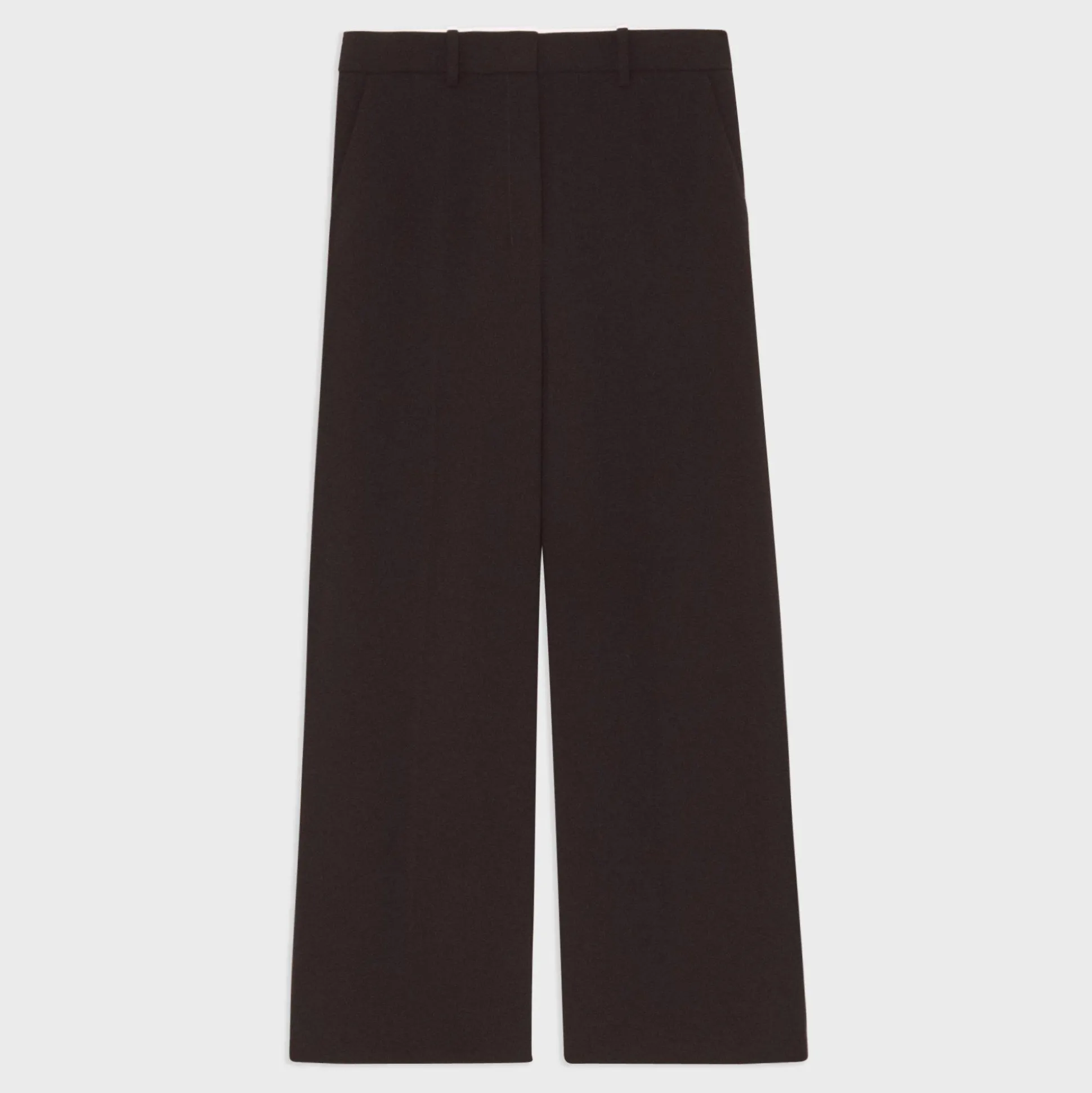 Theory Relaxed Straight Pant In Admiral Crepe-Women Pants