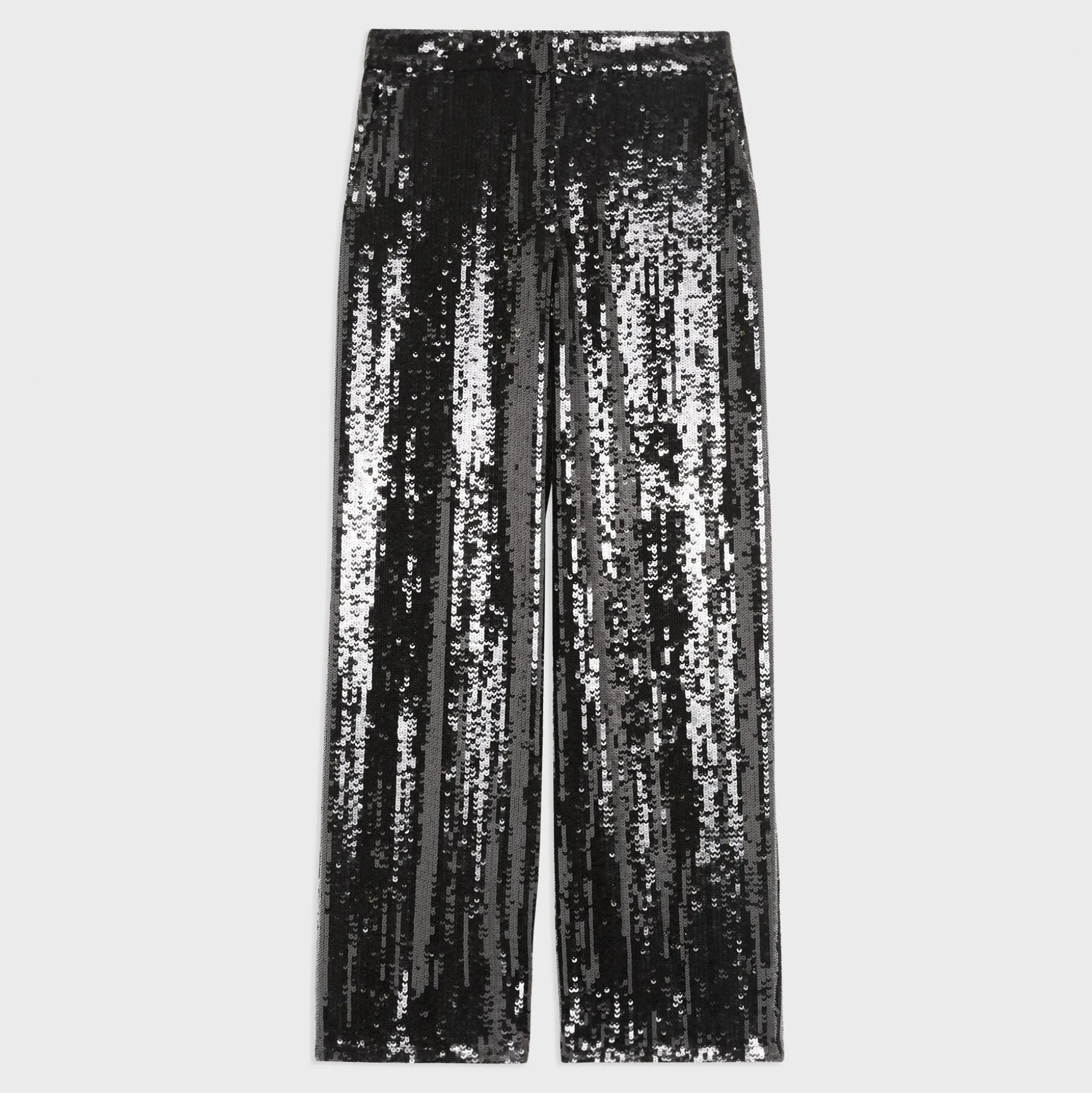 Theory Relaxed Straight Pant In Recycled Sequins-Women Pants