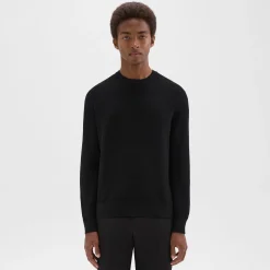 Theory Riland Sweater In Light Bilen-Men Sweaters + Cardigans