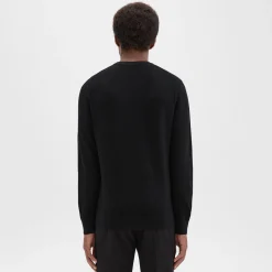 Theory Riland Sweater In Light Bilen-Men Sweaters + Cardigans
