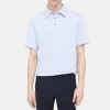 Theory Ronan Polo Shirt In Structure Knit-Men T-shirts + Polos