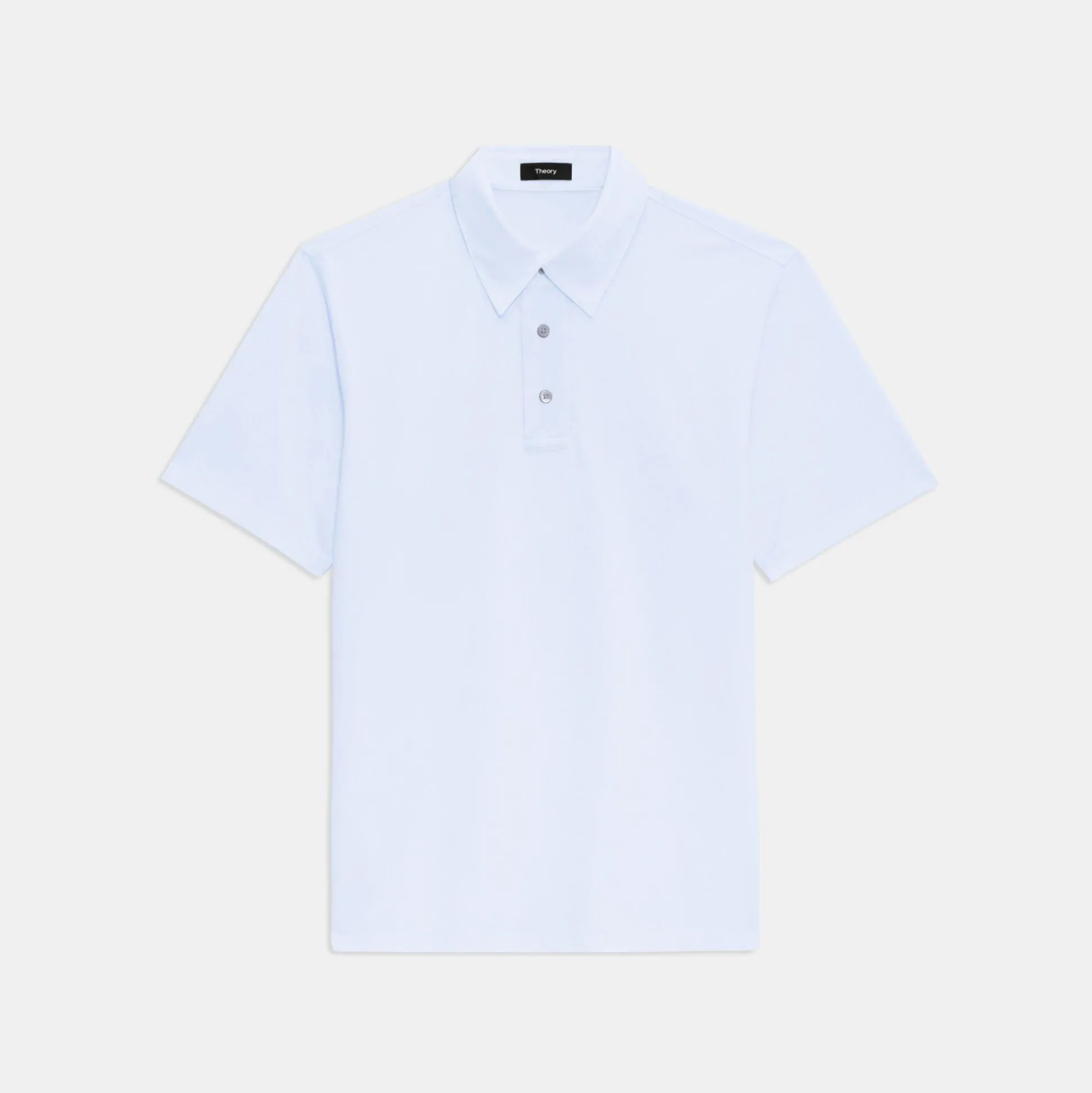 Theory Ronan Polo Shirt In Structure Knit-Men T-shirts + Polos