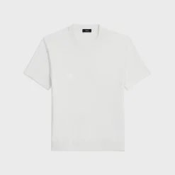 Theory Sarior Short-Sleeve Sweater In Light Bilen-Men T-shirts + Polos|Sweaters + Cardigans