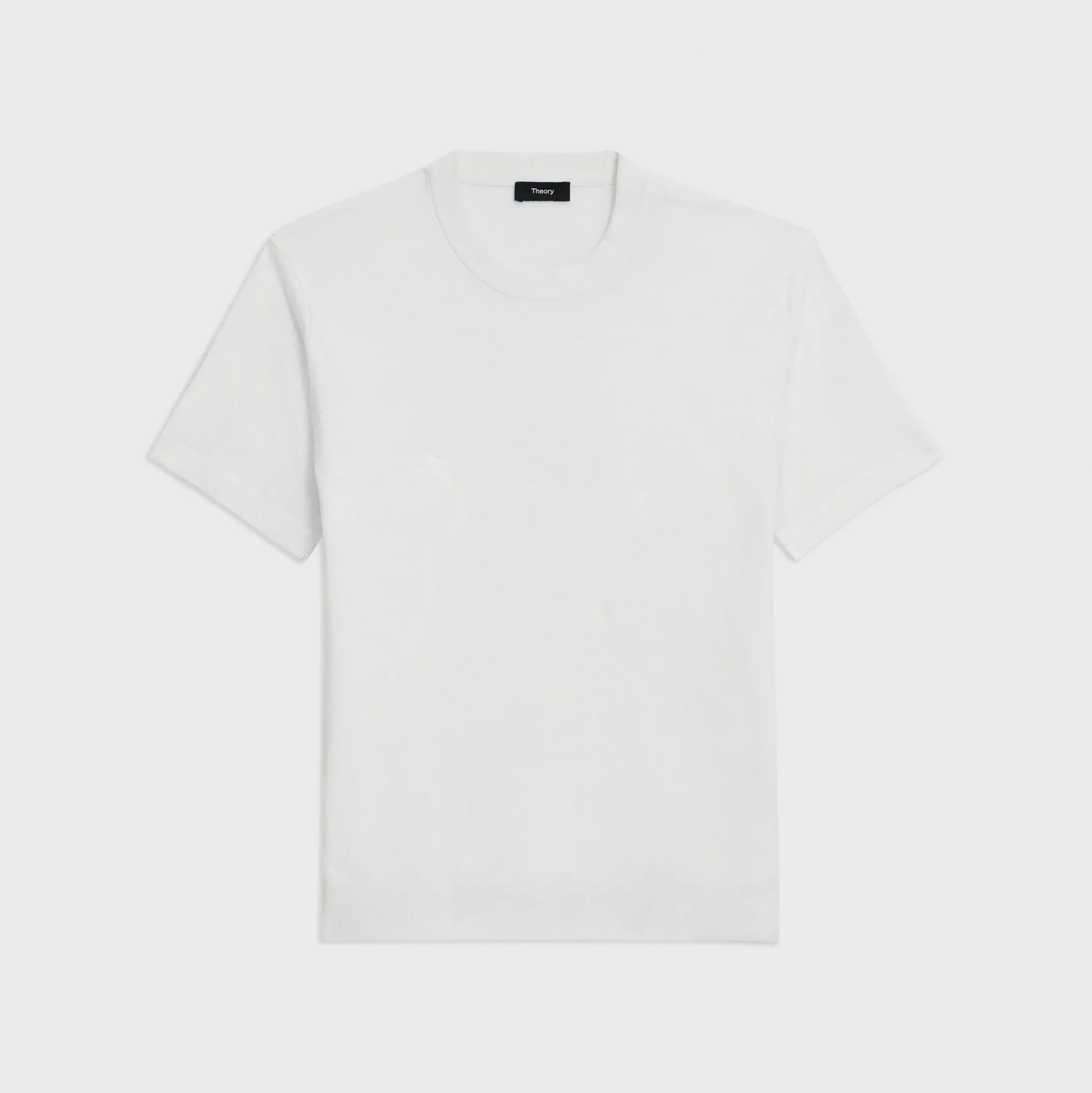 Theory Sarior Short-Sleeve Sweater In Light Bilen-Men T-shirts + Polos|Sweaters + Cardigans
