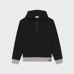 Theory Scuba Quarter-Zip Hoodie-Men Sweatshirts + Hoodies