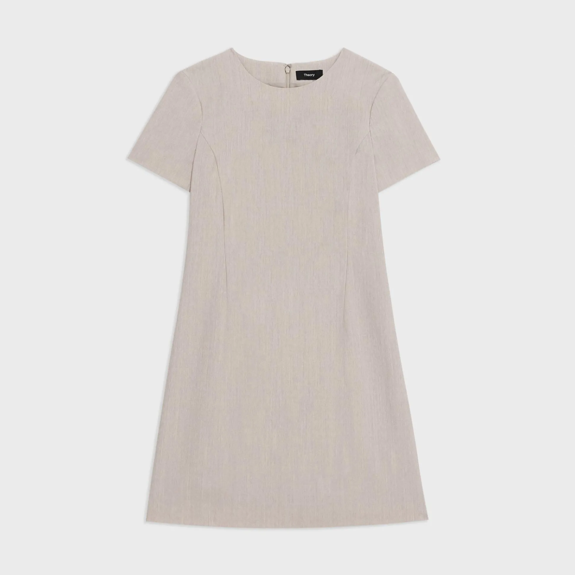 Theory Sheath Dress In Good Wool-Women Dresses