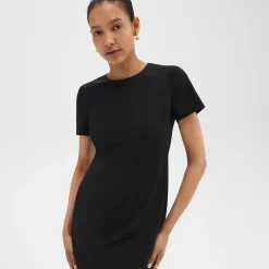 Theory Sheath Dress In Good Wool-Women Suits|Dresses