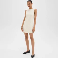 Theory Shift Dress In Admiral Crepe-Women Suits|Dresses