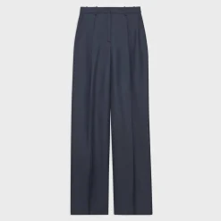 Theory Single-Pleat Pant In Viscose Twill-Women Suits|Pants