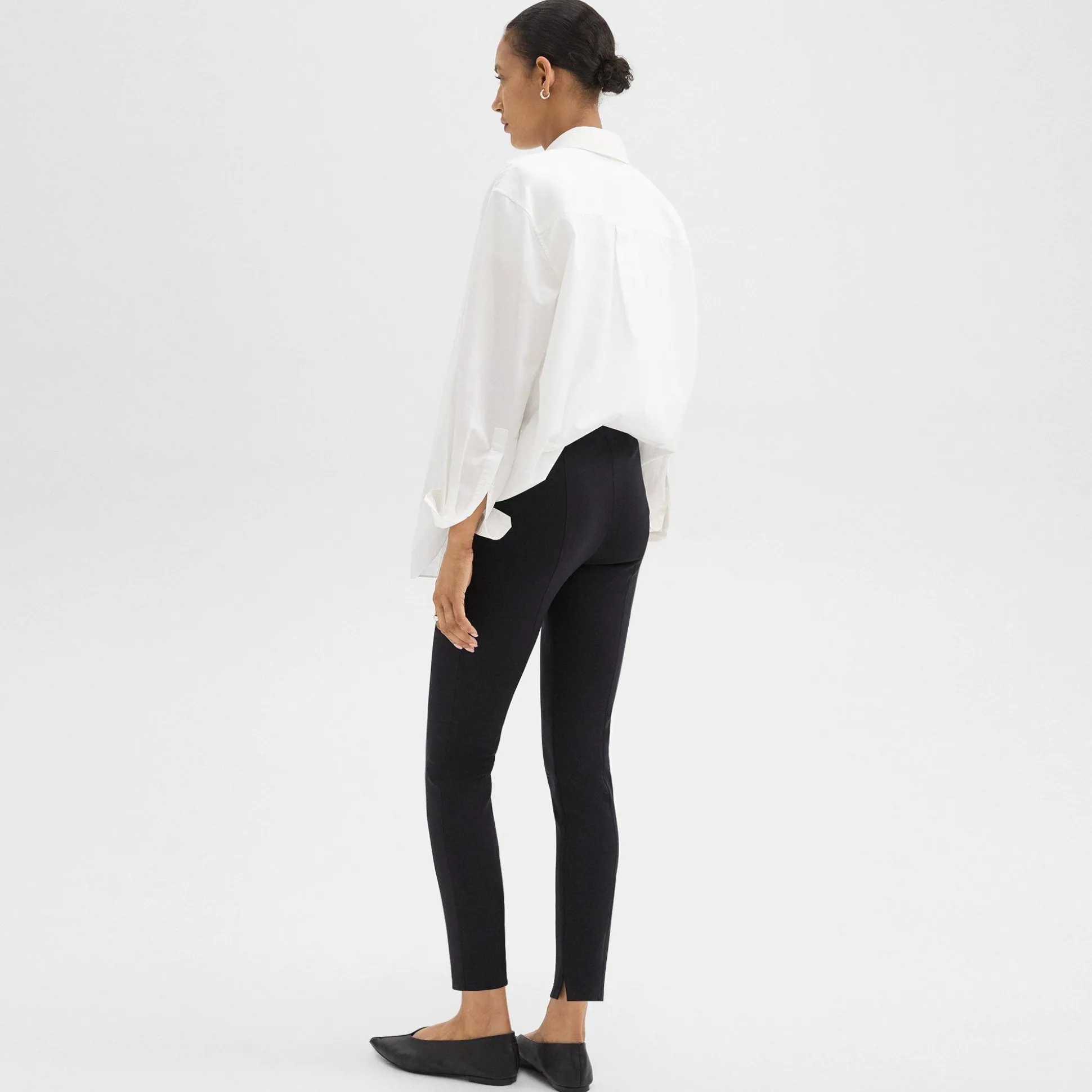 Theory Skinny Legging In Scuba-Women Pants