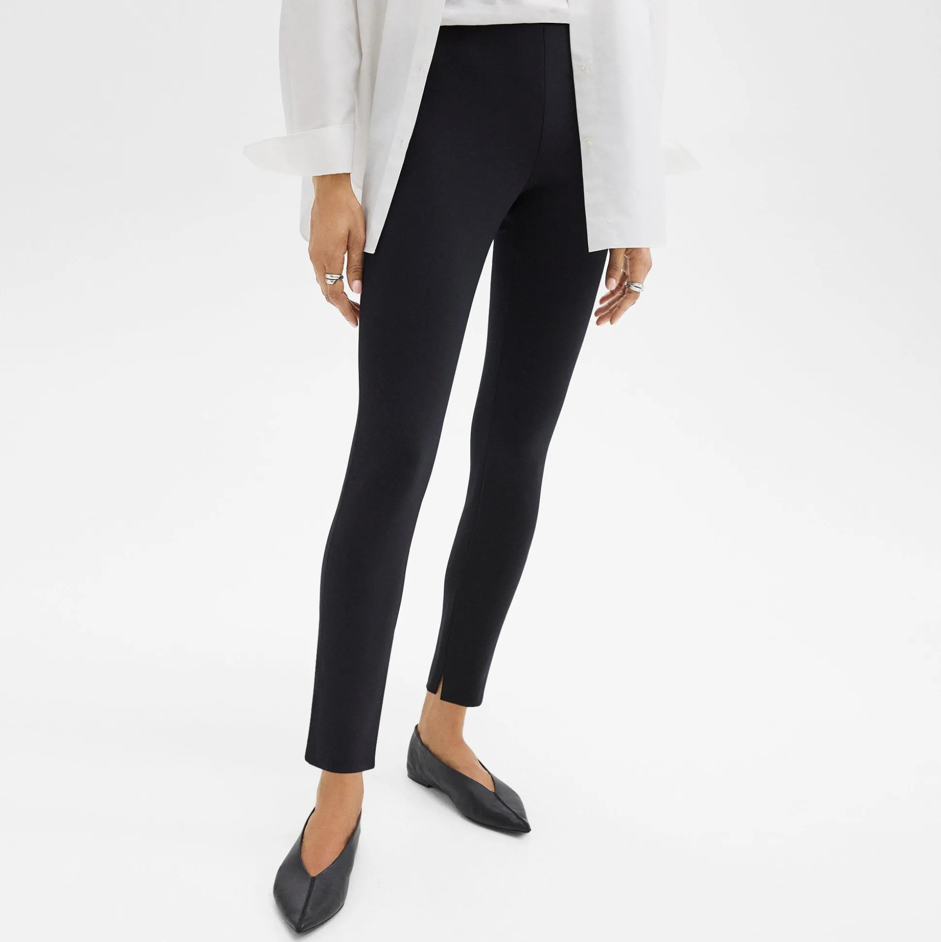 Theory Skinny Legging In Scuba-Women Pants