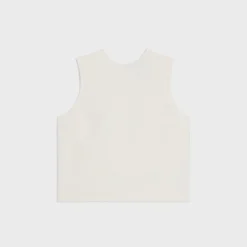 Theory Sleeveless Crewneck Top In Admiral Crepe-Women Tops
