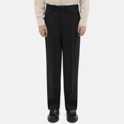 Theory Slim-Straight Wool Gabardine Pant-Men Pants