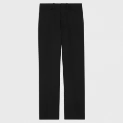 Theory Slim-Straight Wool Gabardine Pant-Men Pants