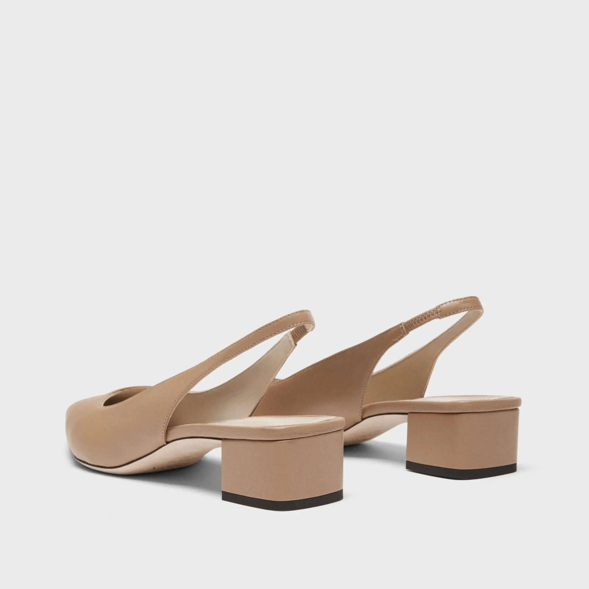 Theory Slingback Pump In Leather-Women Shoes