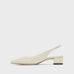 Theory Slingback Pump In Leather-Women Shoes