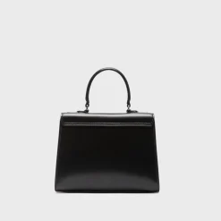 Theory Small Top Handle Bag In Leather-Women Bags