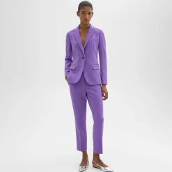 Theory Staple Blazer In Admiral Crepe-Women Suits|Blazers + Jackets