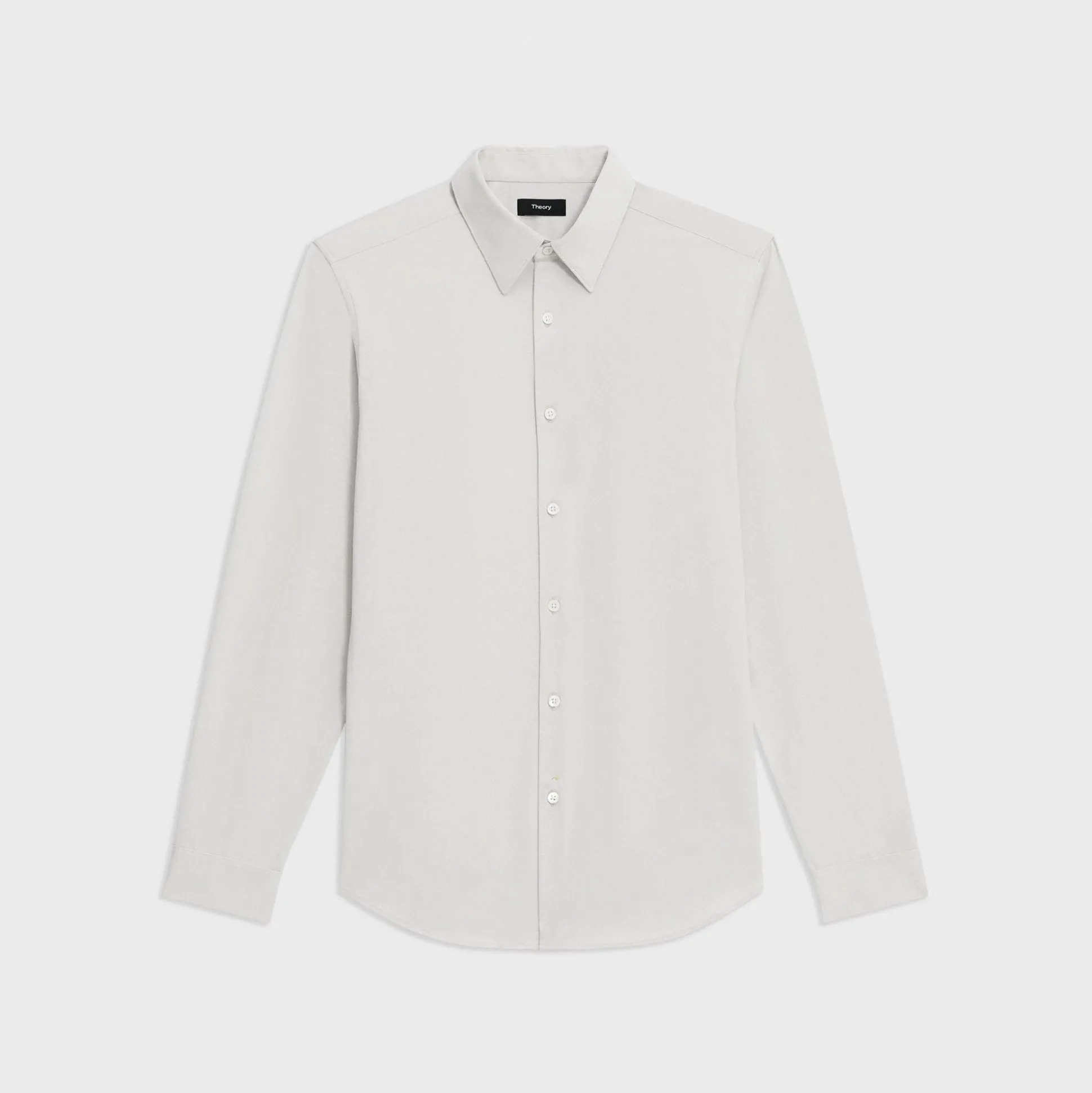 Theory Sylvain Shirt In Structure Knit-Men Shirts