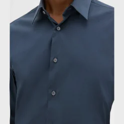Theory Sylvain Shirt In Structure Knit-Men Shirts