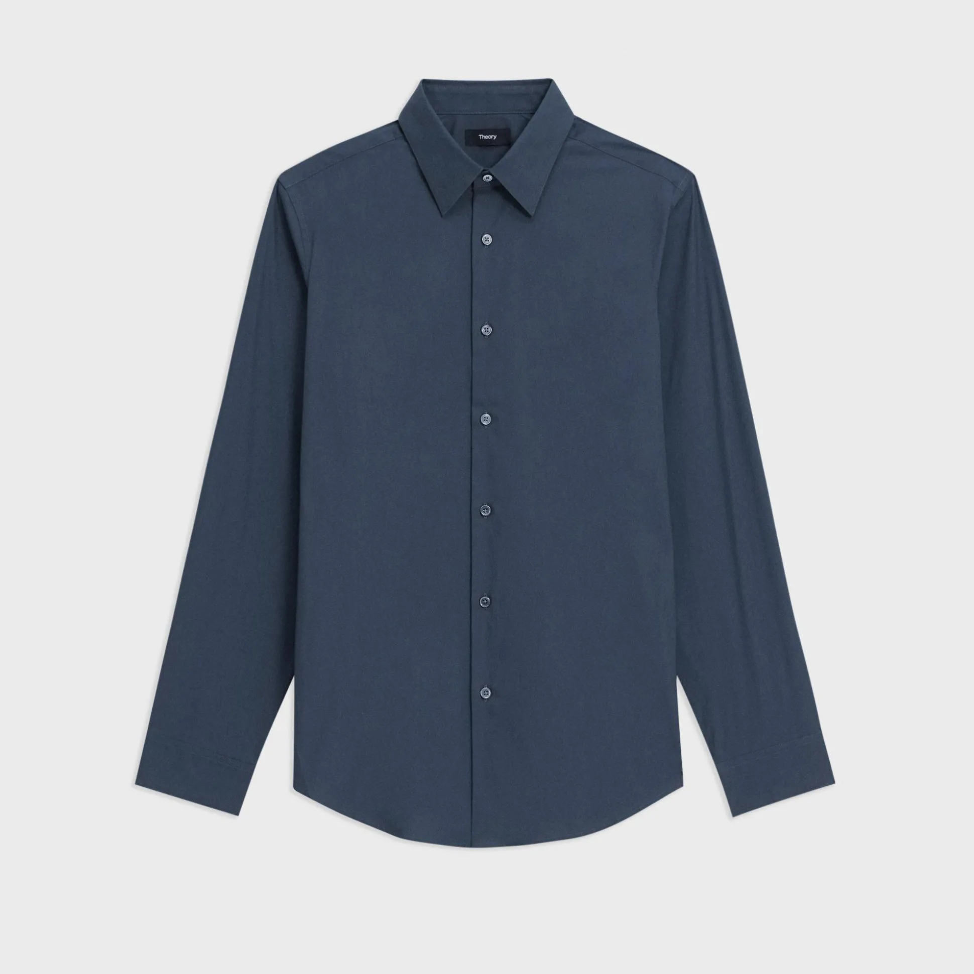 Theory Sylvain Shirt In Structure Knit-Men Shirts